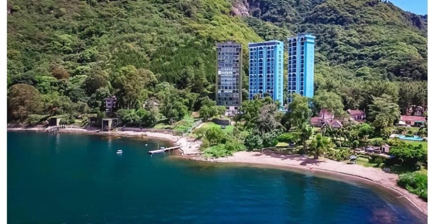 Sky view Atitlán lake suites ,una inmejorable vista apto privado dentro del lujoso hotel Panajachel Esterno foto