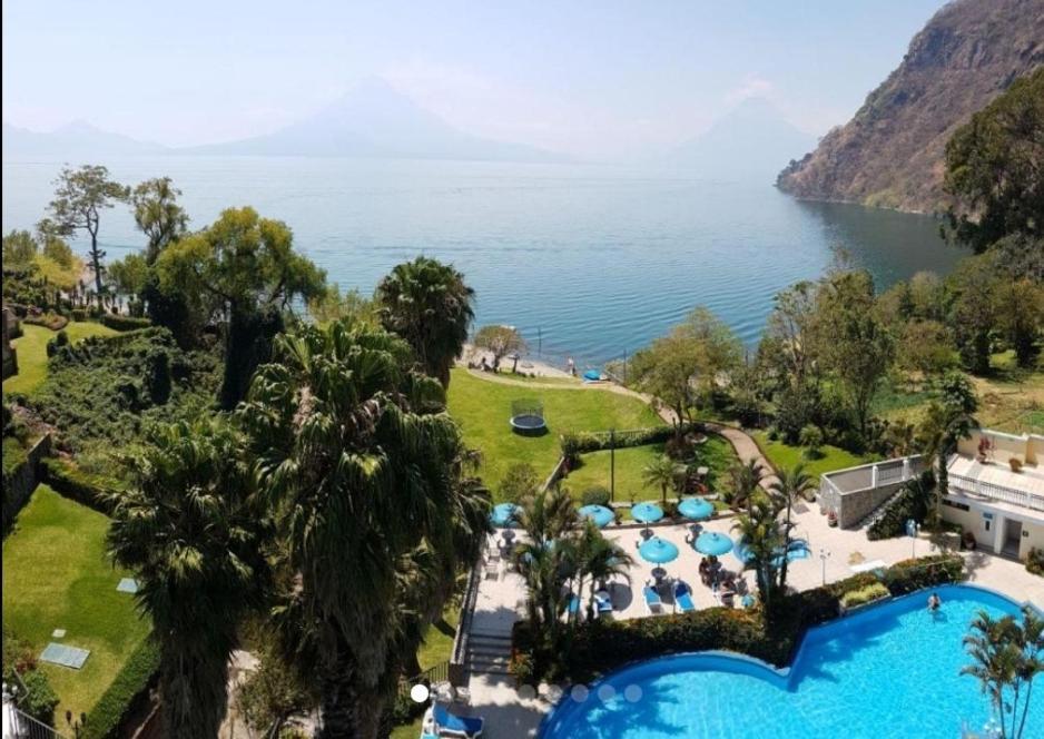 Sky view Atitlán lake suites ,una inmejorable vista apto privado dentro del lujoso hotel Panajachel Esterno foto