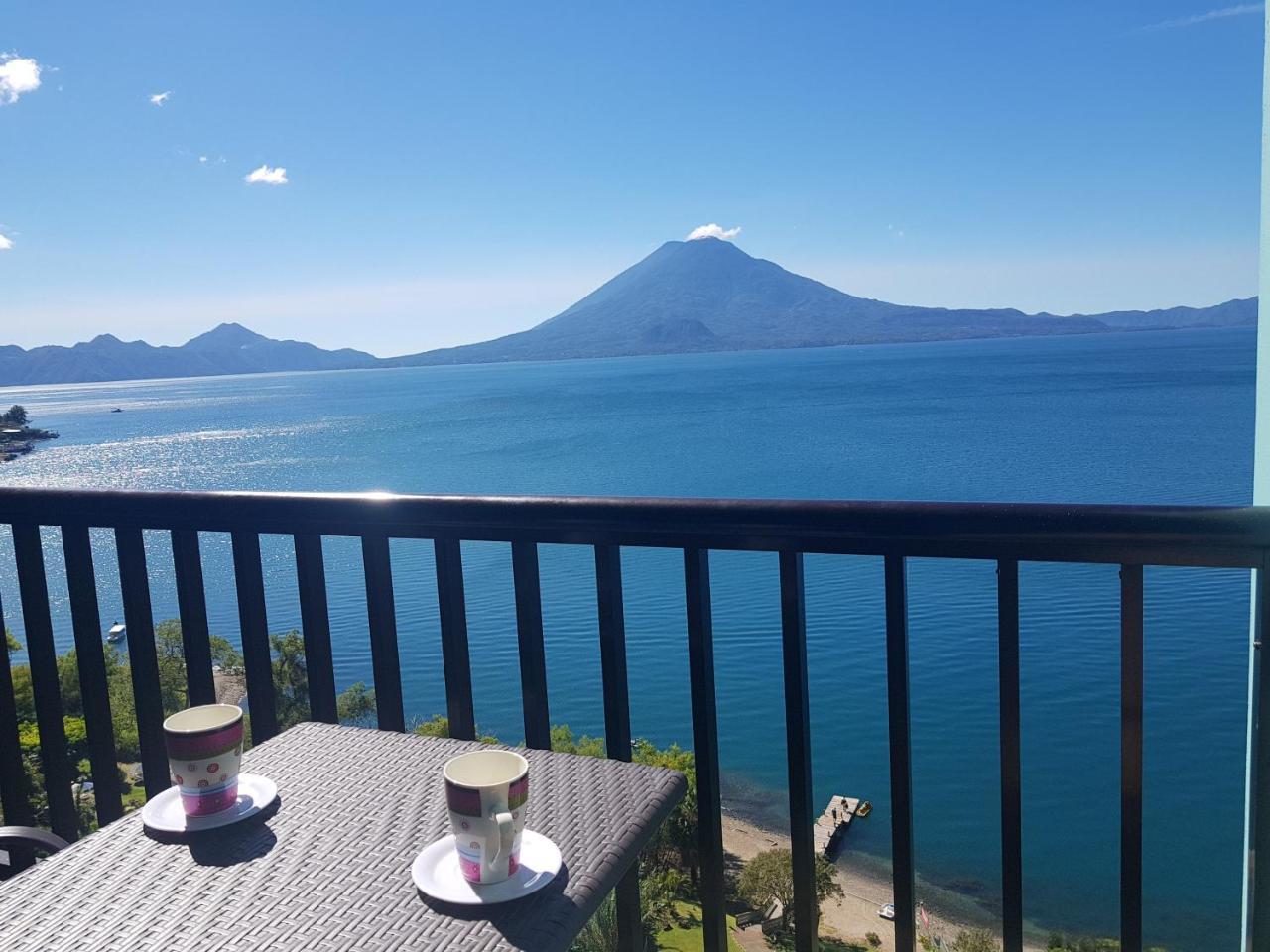 Sky view Atitlán lake suites ,una inmejorable vista apto privado dentro del lujoso hotel Panajachel Esterno foto